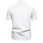Polo Mezcla Algodón Estampado Degradado Hombre | Manga Corta Verano | Tallas S-XXL | Tico Trendy