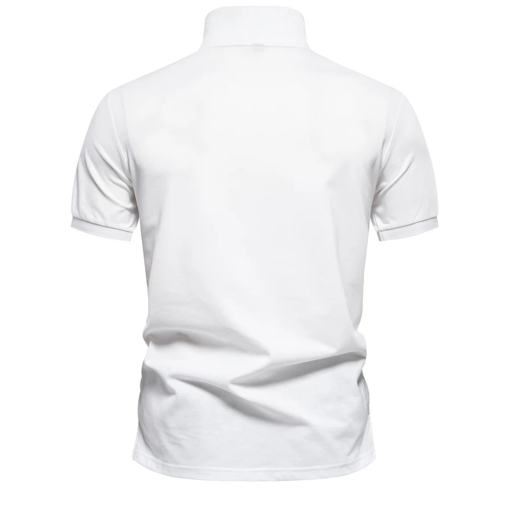 Polo Mezcla Algodón Estampado Degradado Hombre | Manga Corta Verano | Tallas S-XXL | Tico Trendy