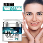 Crema Facial con Retinol y Ácido Hialurónico | Antienvejecimiento e Hidratante | Ticotrendy