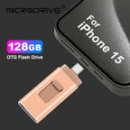MicroDrive | Unidad Flash USB 4 en 1 | Alta Velocidad | Tipo C y Micro USB | 64GB