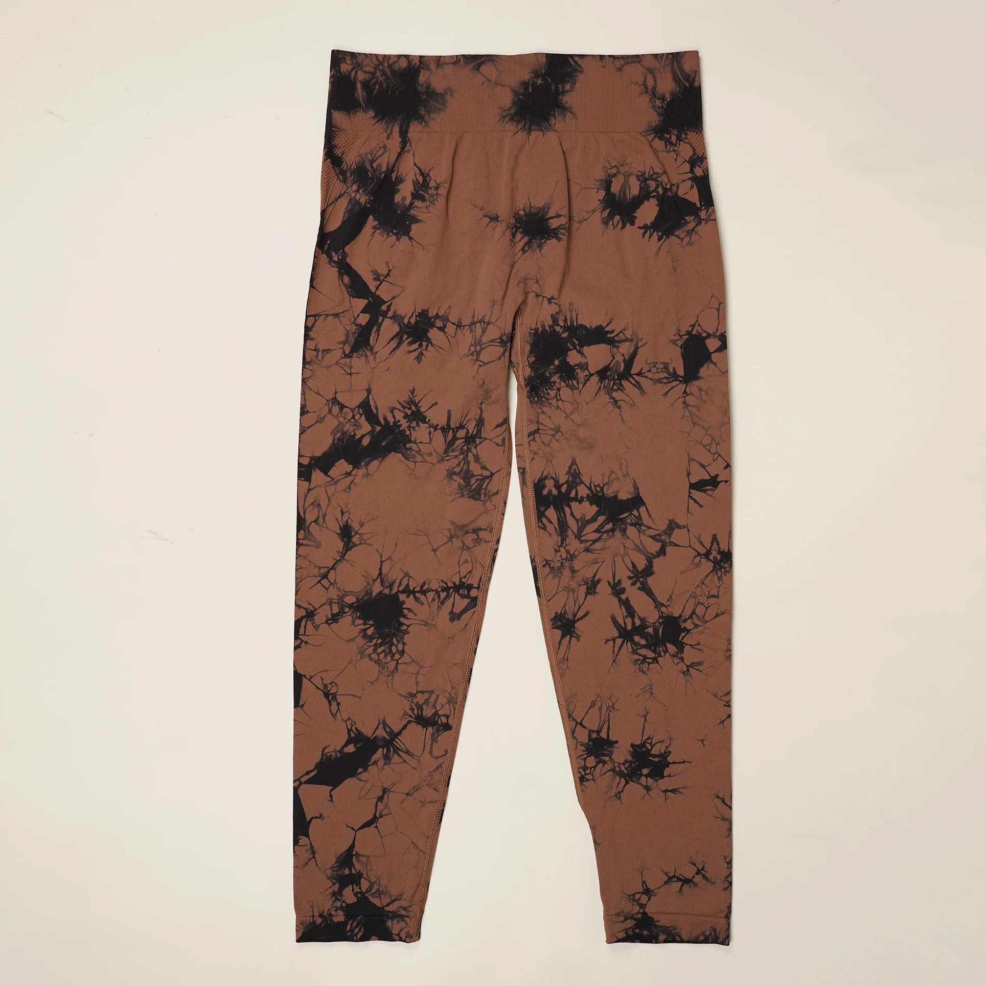 Pantalones de Yoga Talla Grande para Mujer | Mallas Deportivas 4XL | Cintura Alta Elástica y Teñido Anudado | Secado Rápido | Tico Trendy