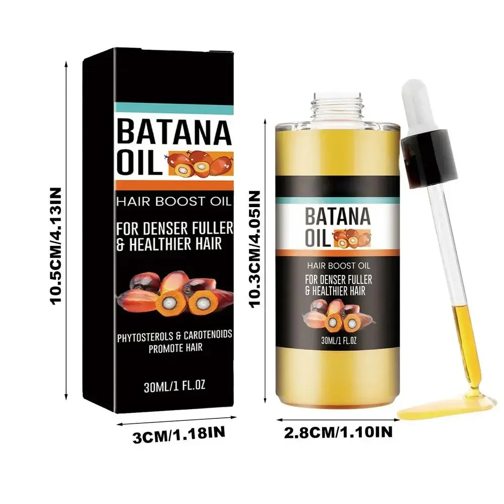 Batana Oil Spray repara la calvicie fortalece el cabello nutrición Natural tratamiento de pérdida hereditaria, hidrata el cuero cabelludo todos los género