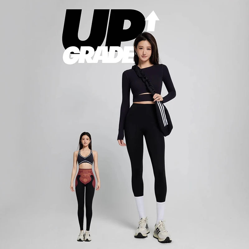 Leggings Piel Tiburón Shaping | Levantador Glúteos Micro Presión | Adelgazamiento Fitness P-V | Ticotrendy