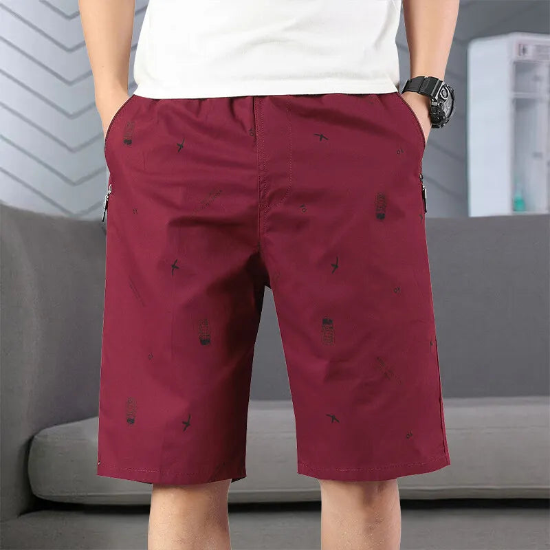 Pantalones Cortos para Hombre | 100% Algodón y Cintura Elástica | Ticotrendy