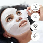 Mascarilla Facial De Colágeno Profundo | Antiarrugas Lifting Reafirmante | Hidratación Nocturna Unisex