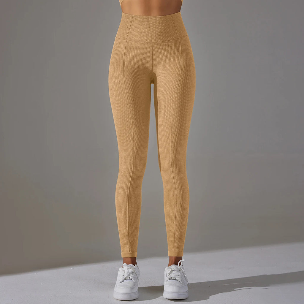 Leggings Sin Costuras Mujer | Yoga Gimnasio | Cintura Alta Ajuste Push Up