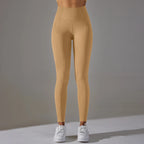 Leggings Sin Costuras Mujer | Yoga Gimnasio | Cintura Alta Ajuste Push Up