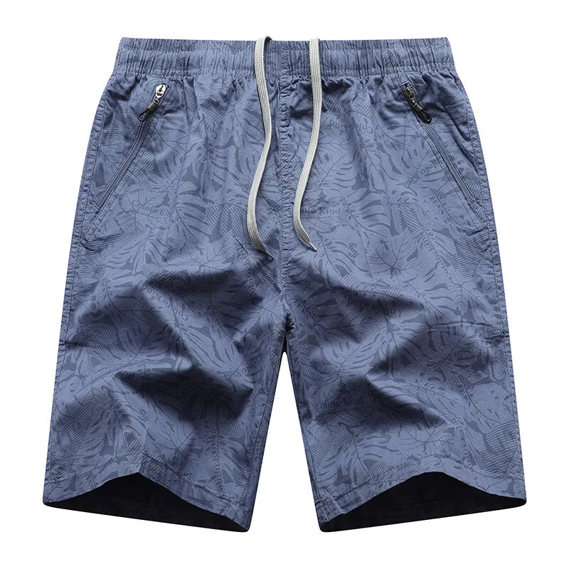 Pantalones Cortos Cargo para Hombre | Cintura Elástica y Cordón | Tallas Grandes | Ticotrendy