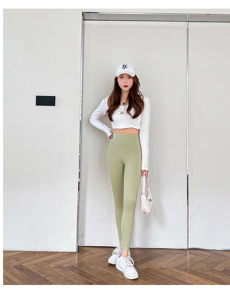 Leggings Piel Tiburón Estampado | Multicolor Cintura Alta | Elástico Mallas Deportivas | Ticotrendy