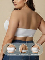 Sujetador Bandeau Sin Costuras Soporte Anticaida | Tico Trendy