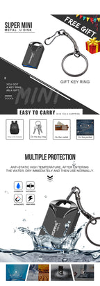 Memoria USB 3.0 Metal | Resistente Agua y Golpes | Ticotrendy Costa Rica