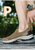 Mocasines Casuales Hombre | Malla Respirable Ligera Confort Estilo Tico | Talla Grande