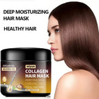 Mascarilla hidratante para el cabello con queratina, acondicionador suave y liso, Frizz, cuidado del cabello dañado, reparación del cabello dañado, restauración de brillo