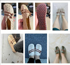 Mocasines de Diseñador con Punta Cuadrada | Ajuste Ancho | Cuero Suave | Novedad