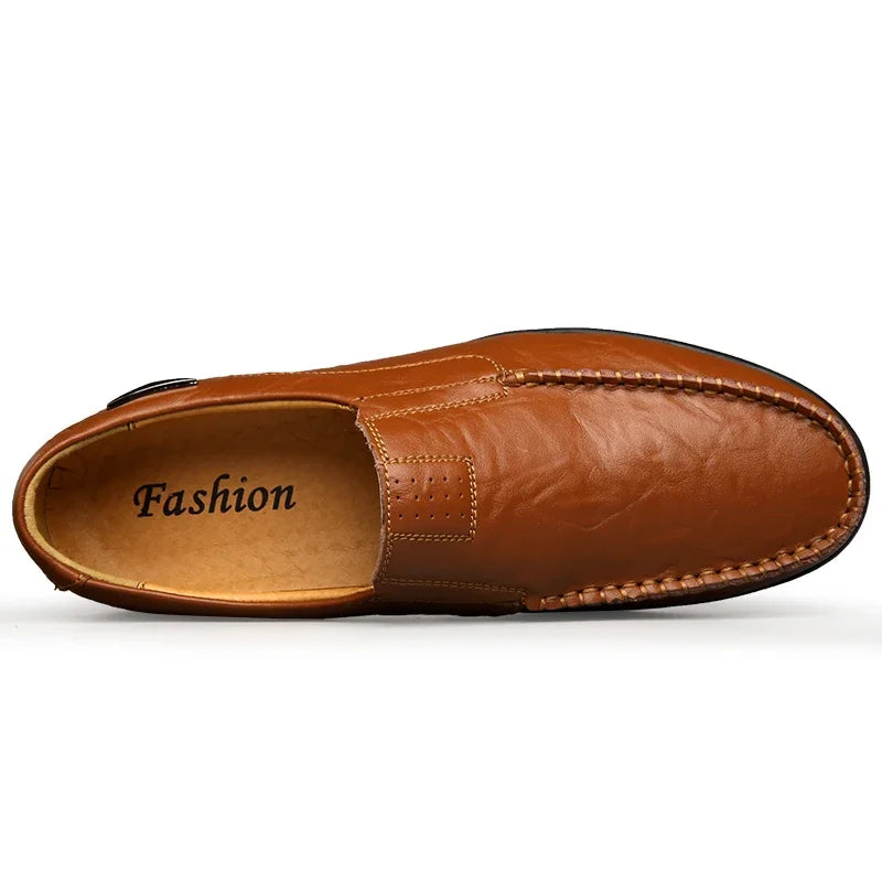 Zapatos Piel Genuina Hombre ∣ Transpirables Conducción ∣ Talla 37-46