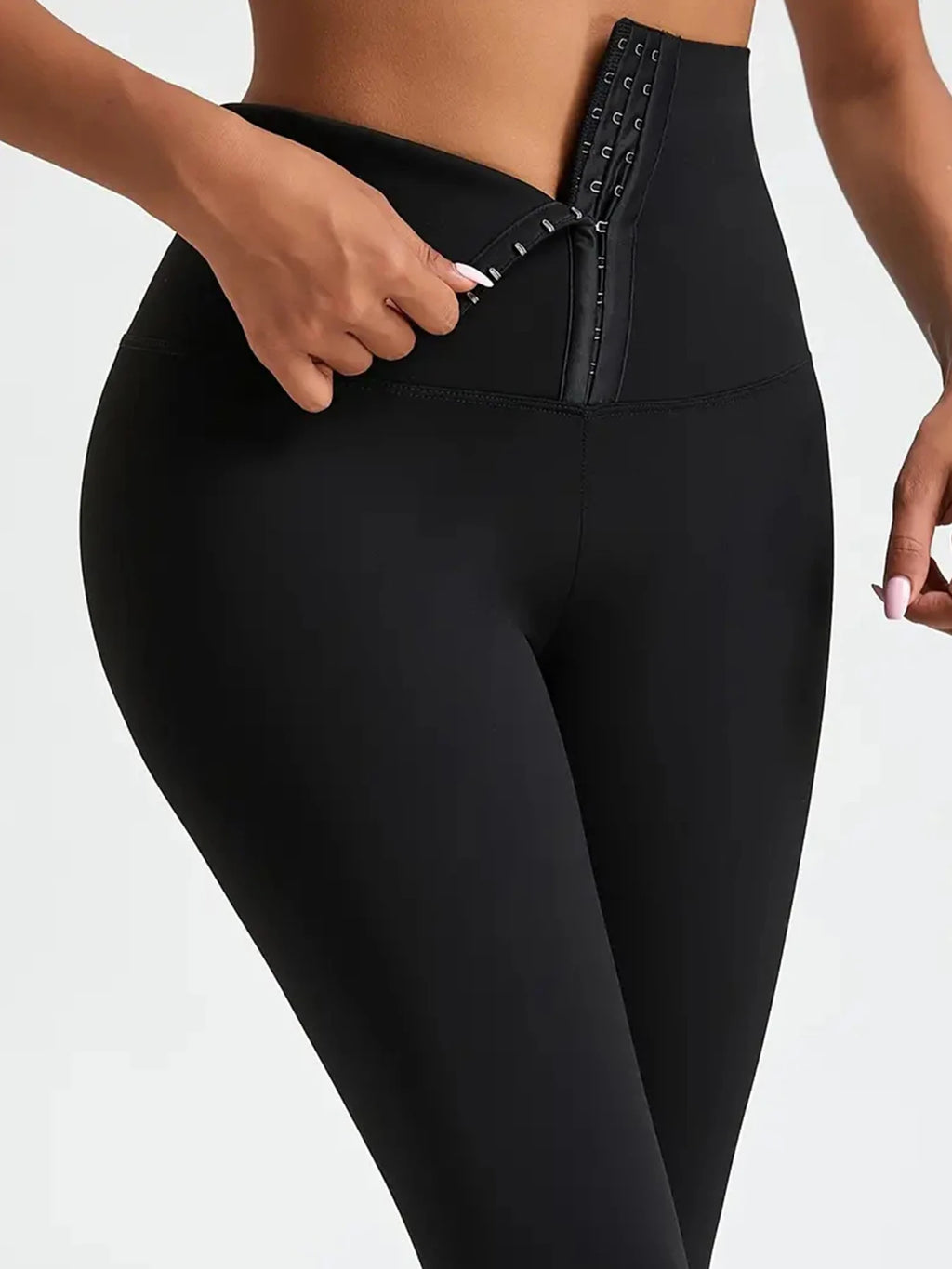 Nueva pantalón Barbie con botones europeos y americanos, cintura alta, moldeador, ajuste de cintura, fitness, adelgazamiento, secado rápido, levantamiento de cadera