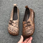 Mocasines de Diseñador con Punta Cuadrada | Ajuste Ancho | Cuero Suave | Novedad