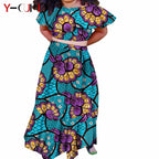 Conjunto Top Falda Ankara Doble Volante Niña | Fiesta | Tallas S-XXL | Tico Trendy