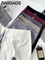 Leggings Piel Tiburón Curva 3D | Doble V Push Up Cintura Alta | Fitness Yoga Primavera | Ticotrendy