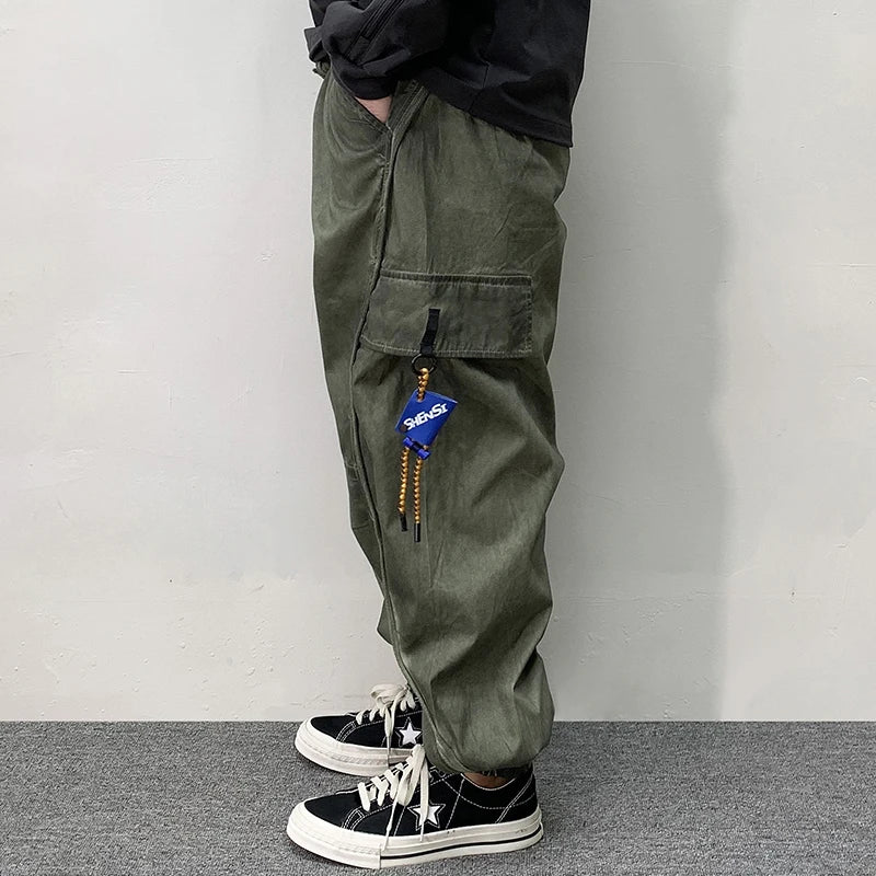 Pantalones Cargo Vintage | Estilo Harajuku | Hombre | Ticotrendy