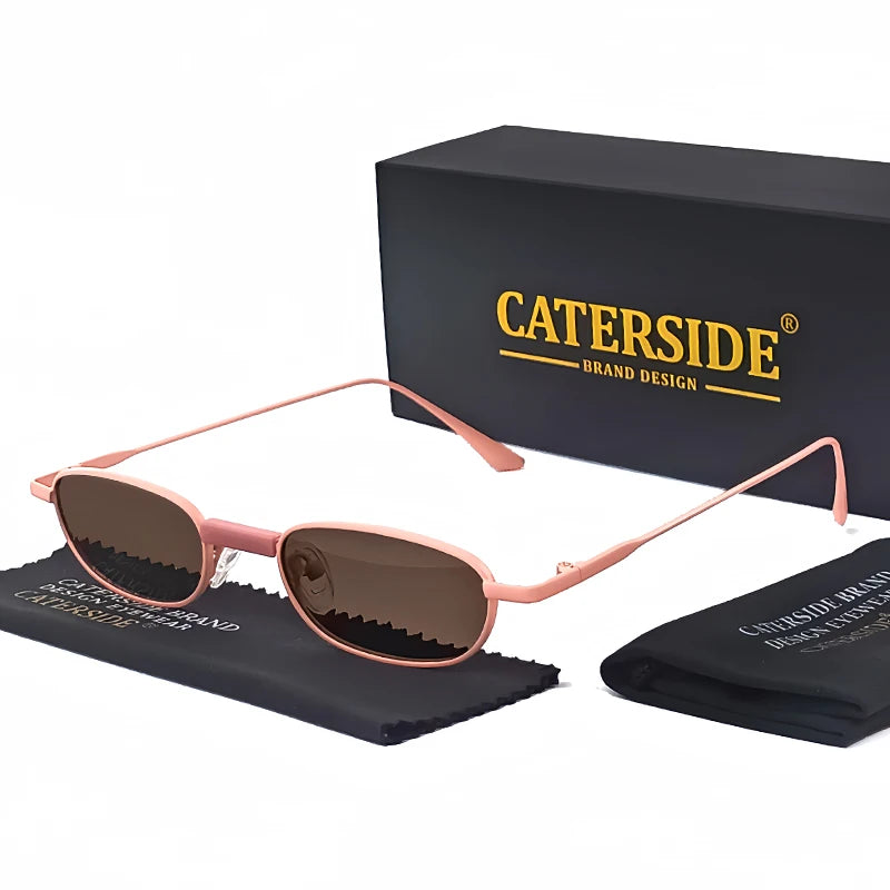 Gafas de Sol Polarizadas Retro | Montura Pequeña Punk | Unisex |