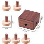 Caja de rompecabezas de madera para rizar imposible, rompecabezas muy difícil, juegos lógicos, juguetes educativos para niños y adultos, regalos novedosos