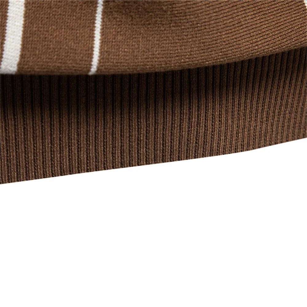 Polo Rayas Elegante Lujoso Hombre | Manga Corta Suave | Tallas S-XXL | Tico Trendy