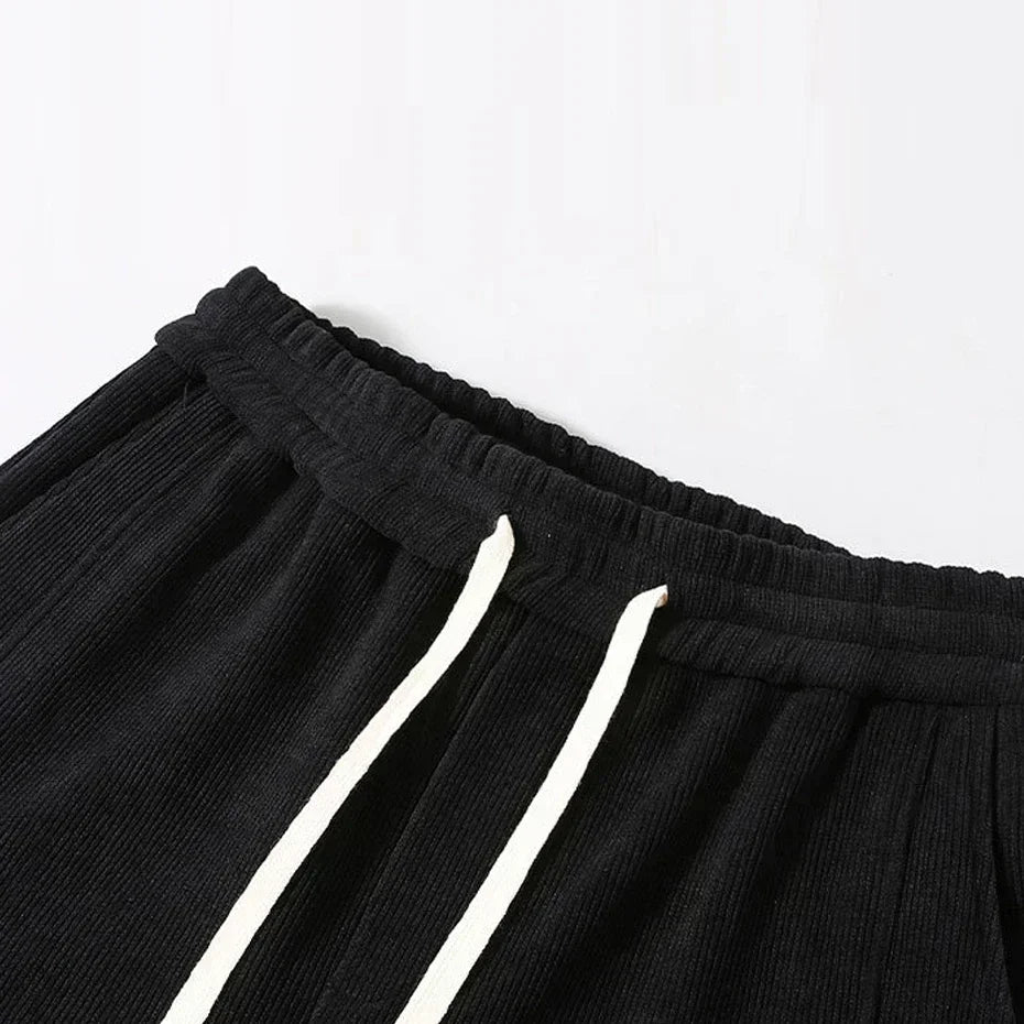 Pantalones de Pana Extragrandes | Forro Polar Invernal | Tallas Plus 10XL-12XL | Ticotrendy