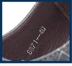 Zapatos Hombre Lona Formales Casuales Punta Puntiaguda Geométricos | Verano