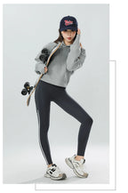 Mallas Piel Tiburón Raya Bolsillo | Cintura Alta Ajustado Fitness | Yoga Ciclismo Correr Otoño | Ticotrendy