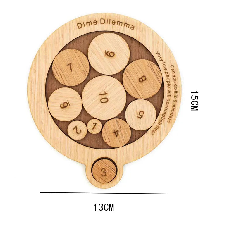 Rompecabezas IQ de Boutique, juegos de Fitness cerebral, rompecabezas para adultos y niños, juguetes educativos para la mente, regalos sorpresa, Idea creativa