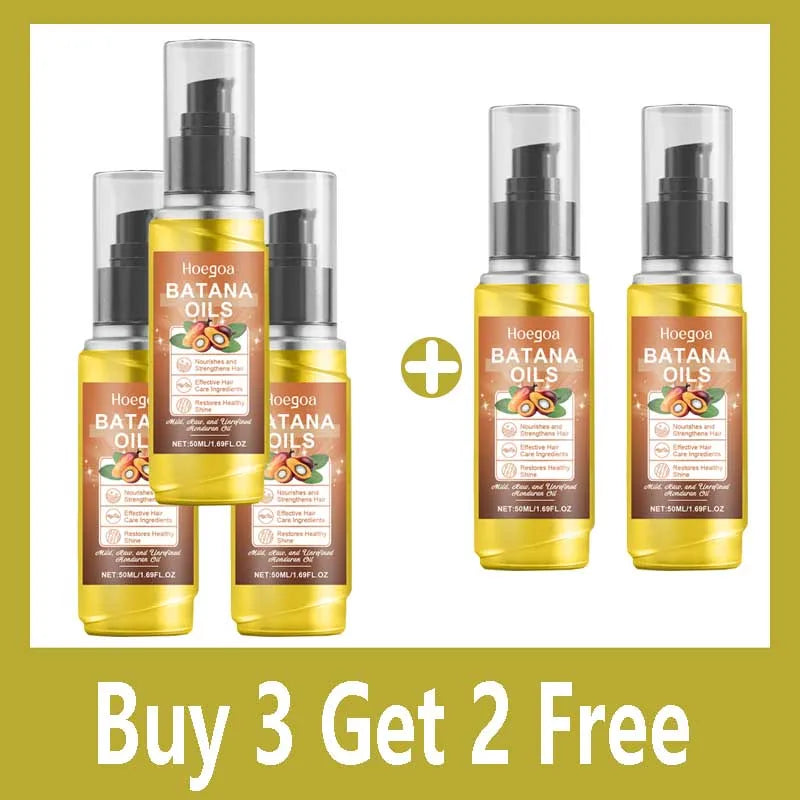 Aceite de Batana natural para hombres y mujeres, crecimiento rápido del cabello, aceite de Batana puro, nutre el cabello brillante, cuidado saludable, antipérdida de cabello