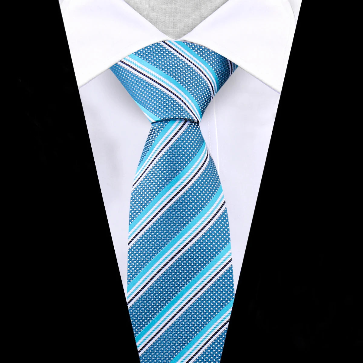 Corbata Jacquard De Poliéster Negocios Boda Accesorio De Moda
