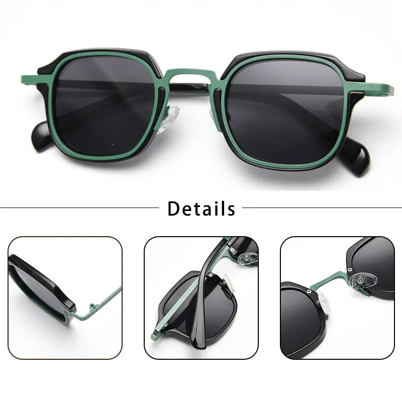 Gafas de Sol Polarizadas Caterside | Estilo Retro Punk | Cuadradas y UV400