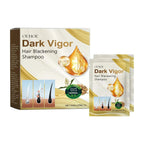 Champú para teñir el cabello con burbujas de plantas, tinte Natural para el cabello sin irritación, color gris, blanco a negro, coloración duradera, cuidado del cabello de estilo moderno