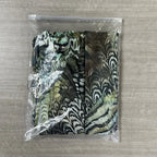 Vestido largo elegante con estampado abstracto para mujer, falda larga dividida con escote en V profundo y espalda descubierta, vestido informal de estilo francés a la moda de verano