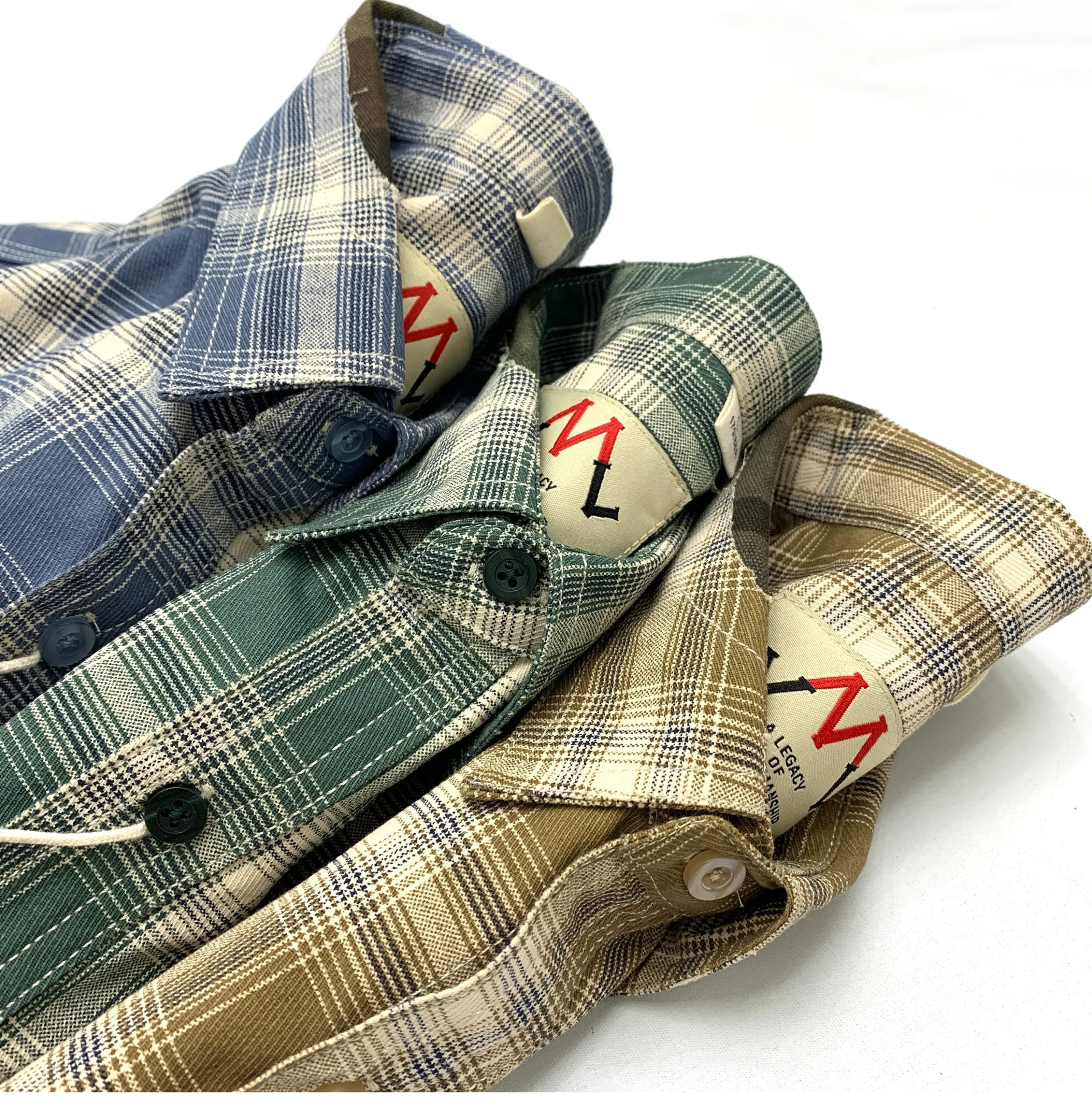 Camisa Cuadros Hombre | Algodón 100% | Estilo Retro Japonés | Manga Corta | Ticotrendy Costa Rica