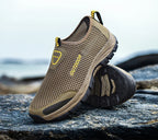 Mocasines Casuales Hombre | Malla Respirable Ligera Confort Estilo Tico | Talla Grande