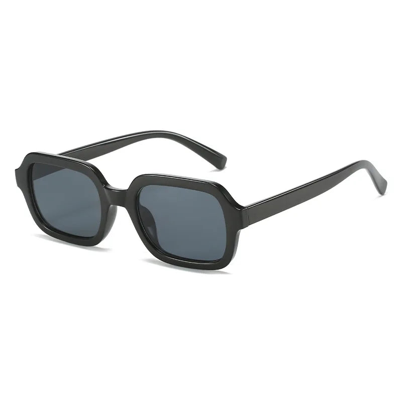 Gafas Sol Cuadradas Unisex Montura Pequeña Retro | A La Moda Popular UV400 Diseño