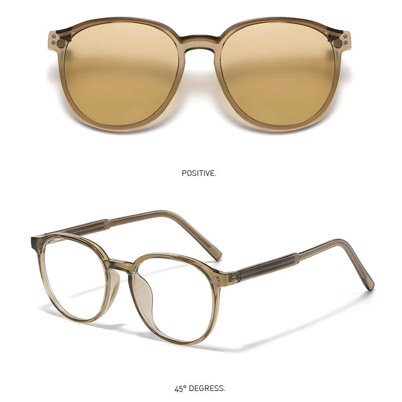 Gafas de Sol Cuadradas Polarizadas 2 en 1 | Montura TR90 | Lentes Magnéticas