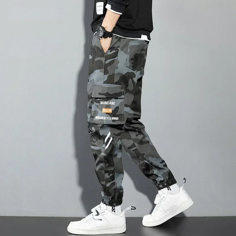 Pantalones Cargo Estilo Coreano | Algodón y Diseño Harem Jogger | Ticotrendy