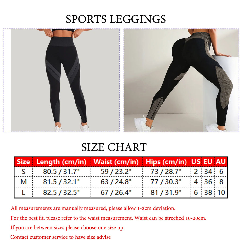 Pantalones Yoga sin Costuras para Mujer | Contraste de Color y Cintura Alta | Secado Rápido para Correr | Tico Trendy