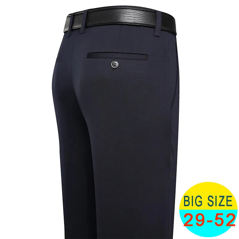 Pantalones de Negocio para Hombre | Talla Grande y Elásticos | Estilo Clásico y Golf | Ticotrendy