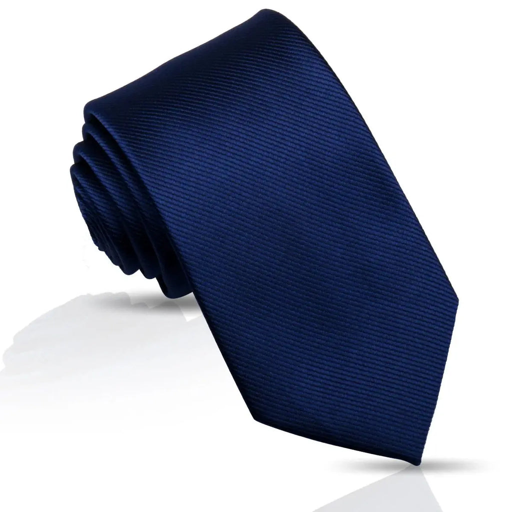 Corbata Lisa De Poliéster Negocios Boda Accesorio De Moda