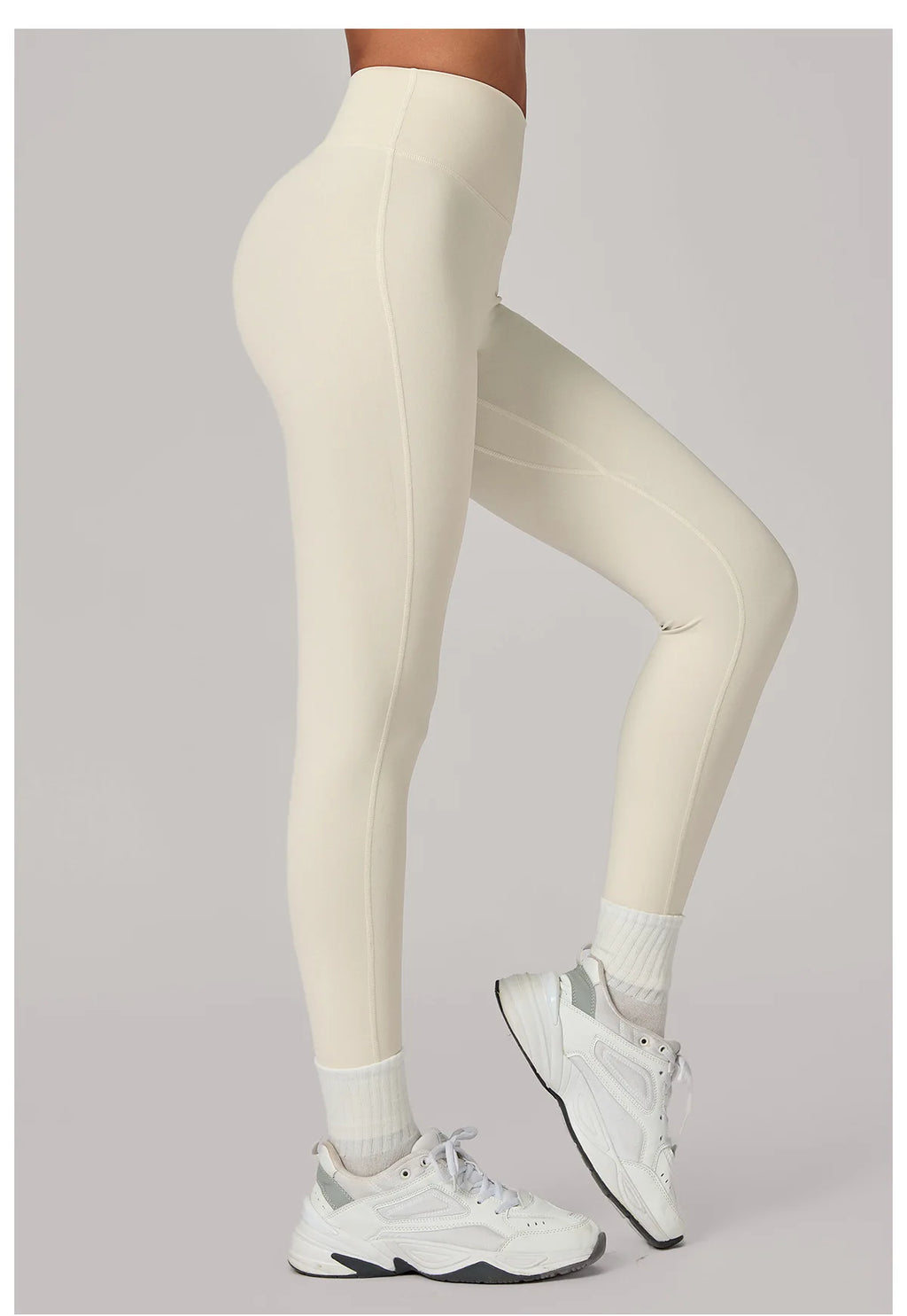 Pantalones Yoga Cintura Alta para Mujer | Efecto Scrunch Oculto | Secado Rápido y Suave | Tico Trendy