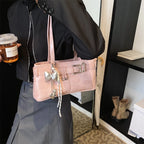 Bolso Hombro Diseño Hebilla Cinturón Lujo | Moda Versátil Tendencia Costa Rica