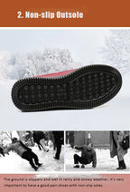 Zapatillas De Invierno Para Mamá | Mocasines Tipo Oxford Felpa Calidad