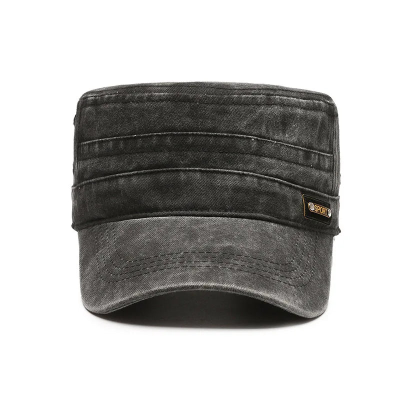 Gorra Béisbol Retro Hueso Plana Secado Rápido | Deporte Caza Pesca Unisex