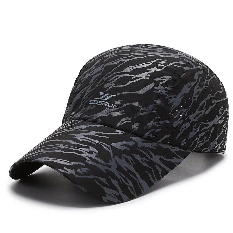 Gorra Béisbol Fina Transpirable Secado Rápido Ajustable | Deporte Viaje Unisex