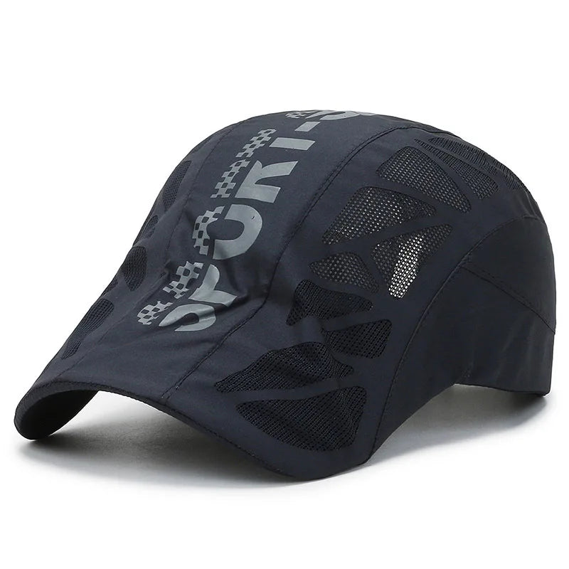 Gorra de Béisbol Transpirable con Visera para Deportes y Viajes